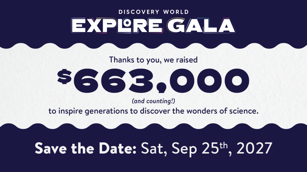 Thank you for supporting Discovery World